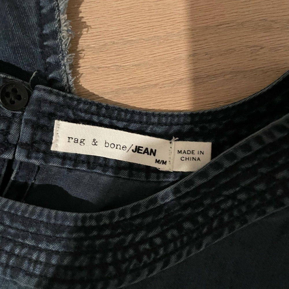 Rag & Bone denim tank top size medium - Picture 3 of 3